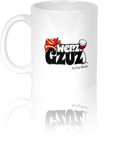 Werz Gzuz Mug branded with Logo